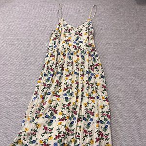 Old Navy Never Worn Floral Midi Dress Size Medium